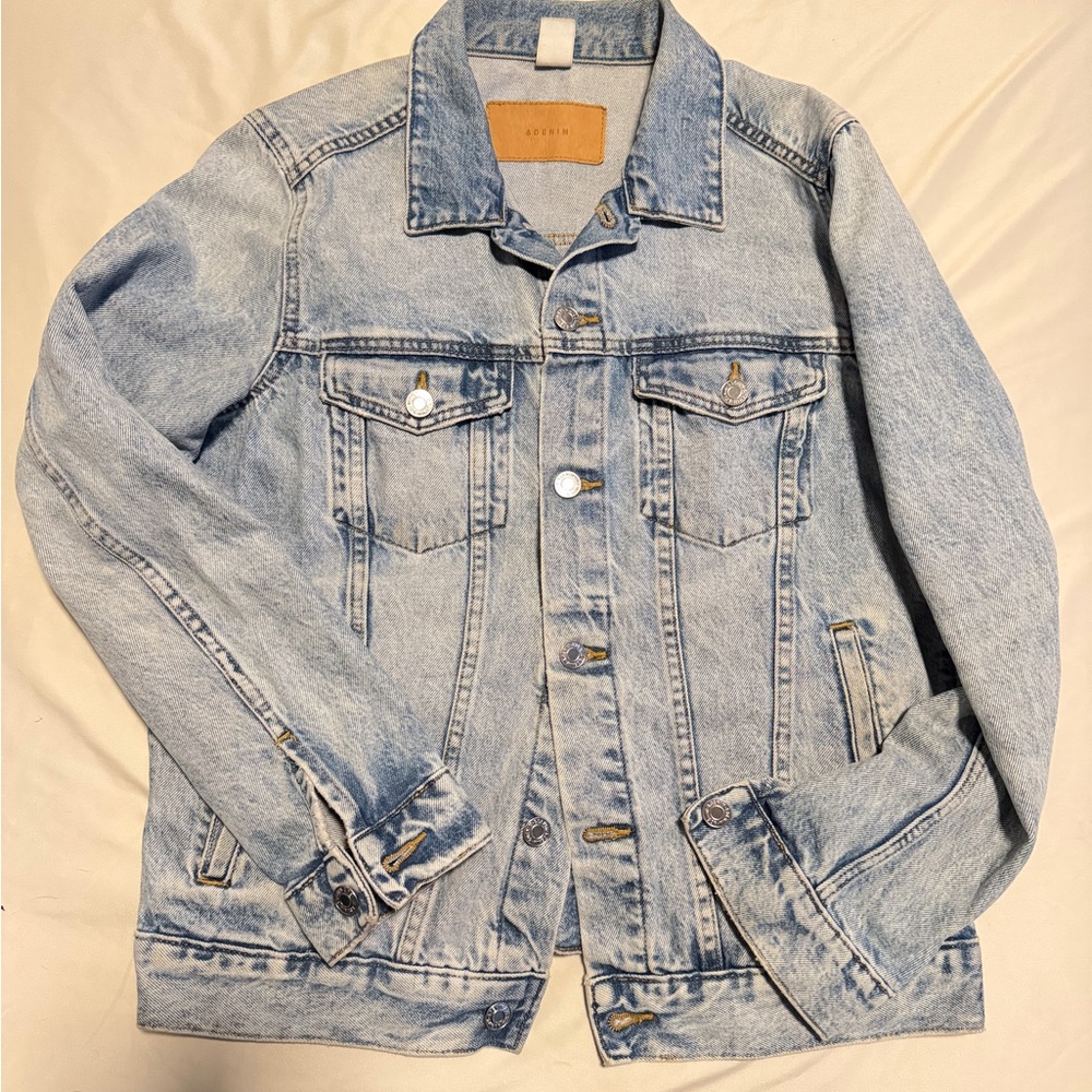 Zara Classic Blue Denim Jacket